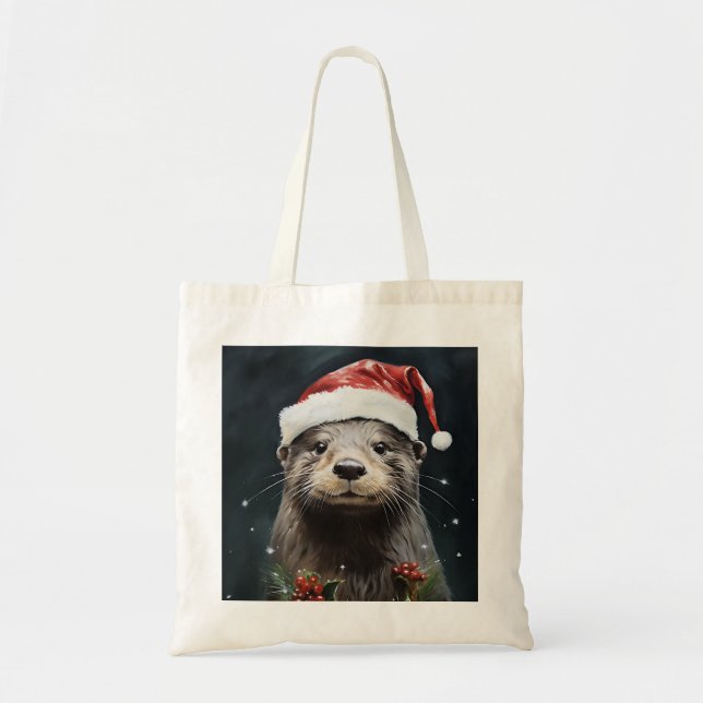Tote Bag Otter de vacances (Devant)