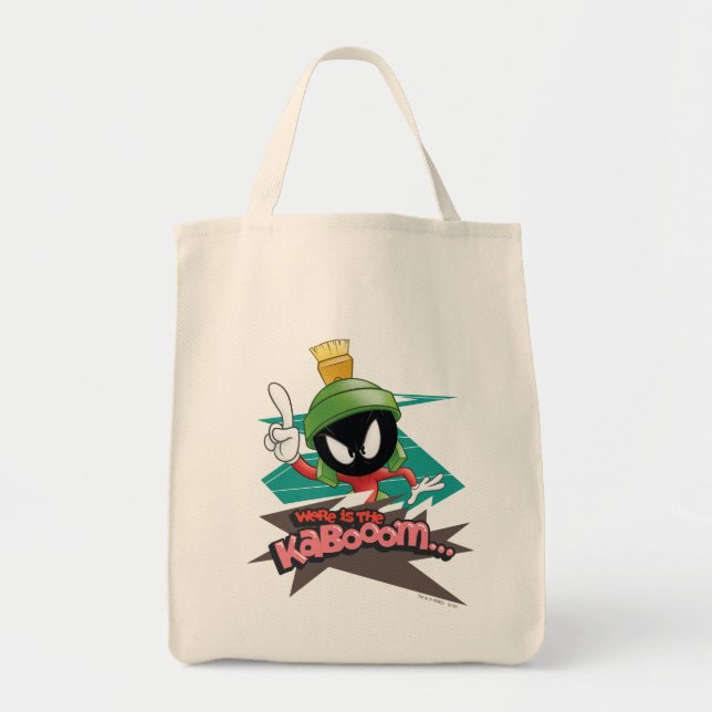 Tote Bag "Où est le Kabooom" Points MARVIN MARTIAN™ (Devant)