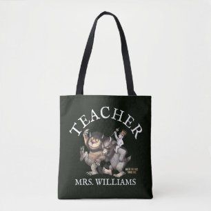 Tote Bag Où sont les bêtes sauvages Professeur