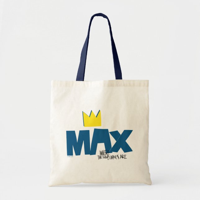 Tote Bag Où sont les monstres ? | Max et la Couronne (Devant)