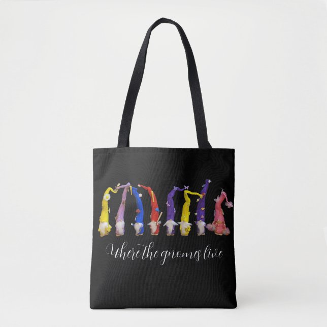 Tote Bag Où vivent les génomes (Devant)
