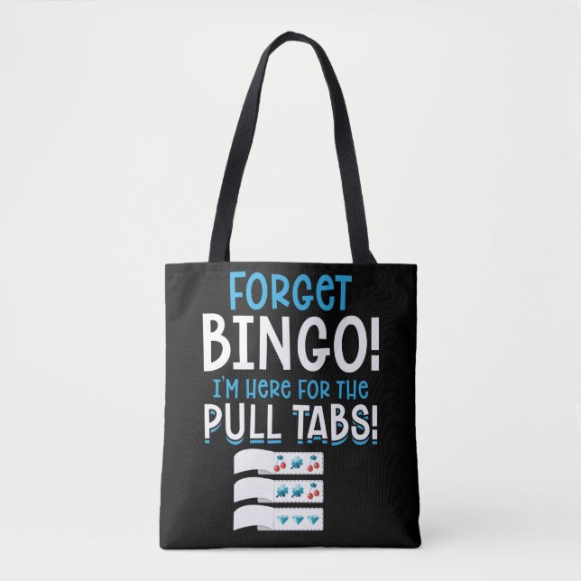 Tote Bag Oublier Bingo Lucky Pull Onglet (Devant)