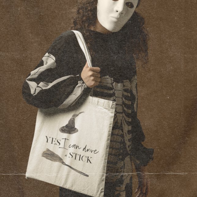 Tote Bag Oui Je Peux Conduire Un Plaisir À Bâtons | Bonne H (Créateur téléchargé)