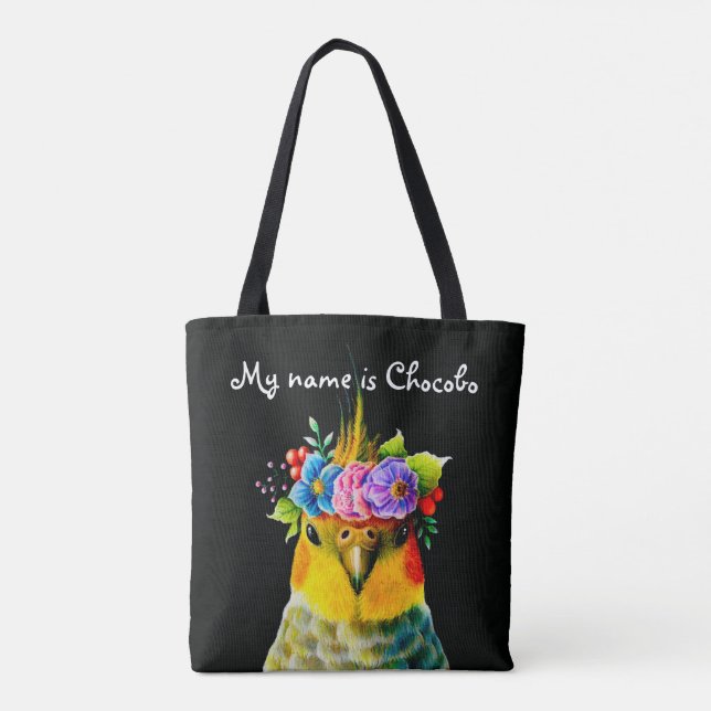 Tote Bag Oui, je suis adorable. (Dos)