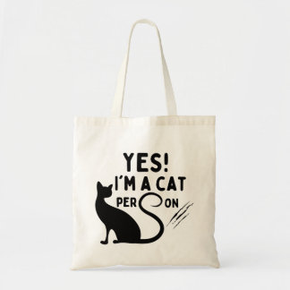 Tote Bag Oui, je suis un chat !