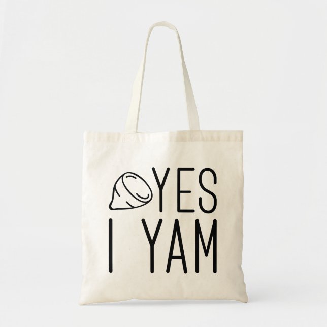 Tote Bag Oui Je Yam (Devant)