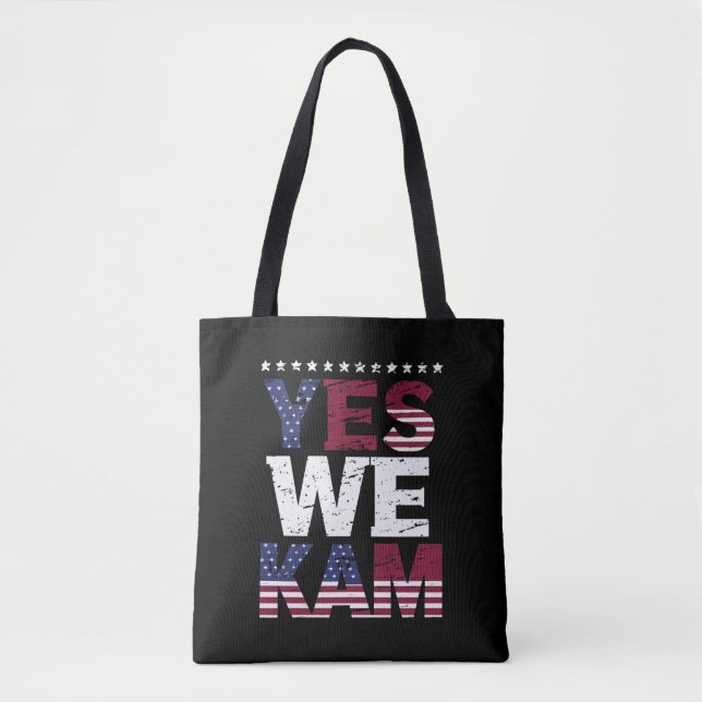 Tote Bag Oui, nous le disons citation Kam (Devant)