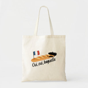 Tote Bag Oui Oui Baguette - Drôle de la cuisine française