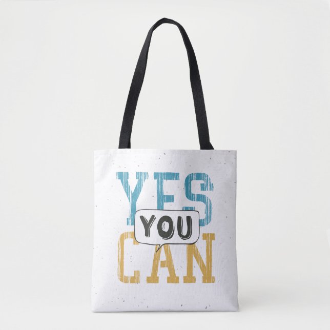 Tote Bag Oui vous pouvez (Devant)