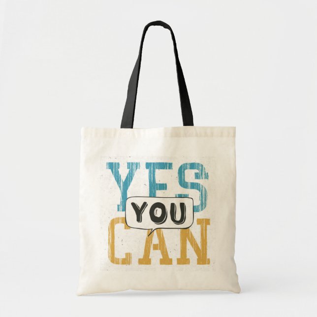 Tote Bag Oui vous pouvez (Devant)