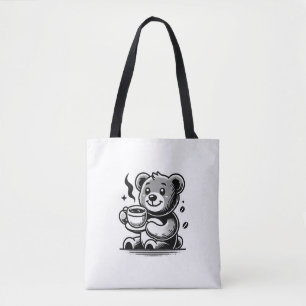 Tote Bag ours à café