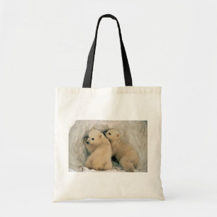 Tote Bag Ours blanc