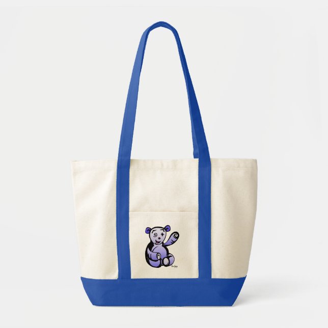 Tote Bag Ours bleu (Devant)