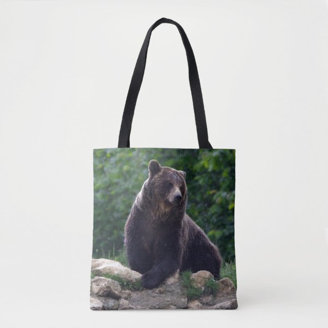 Tote Bag Ours Brown (Devant)