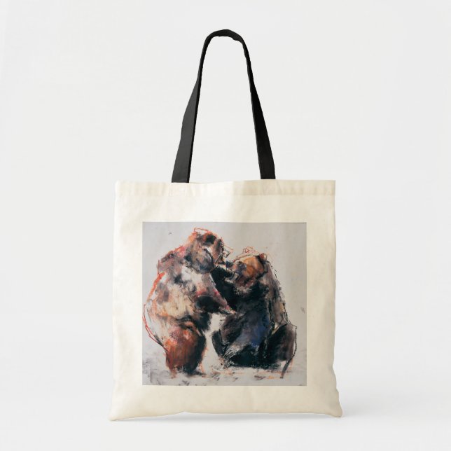 Tote Bag Ours Brown européens 2001 (Devant)