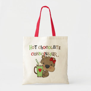Tote Bag Ours chaud de fille de ChocolateConoisseur