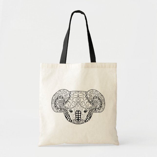 Tote Bag Ours de koala inspiré (Devant)