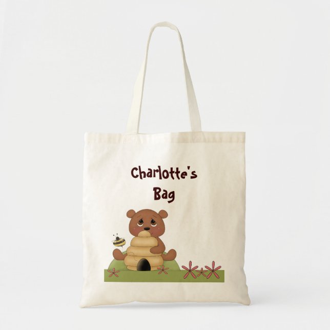 Tote Bag Ours de miel (Devant)