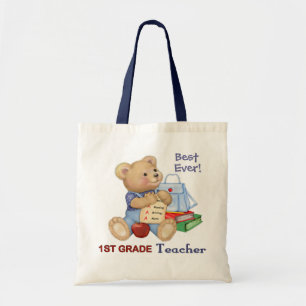 Tote Bag Ours d'école - Enseignant de première année