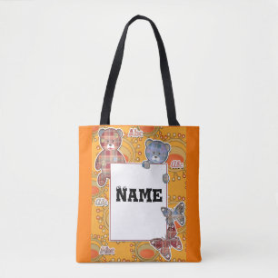 Tote Bag ours en peluche, bébé