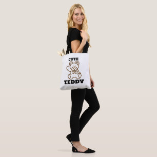 Tote Bag Ours en peluche mignon d'été