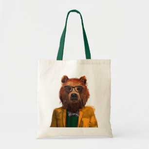 Tote Bag Ours habillé par meilleur