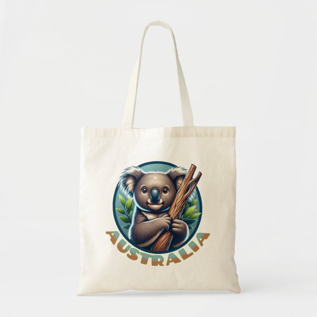 Tote Bag Ours Koala australien (Devant)
