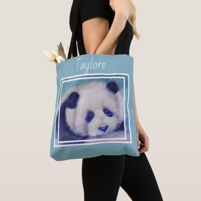 Tote Bag Ours Panda (De près)