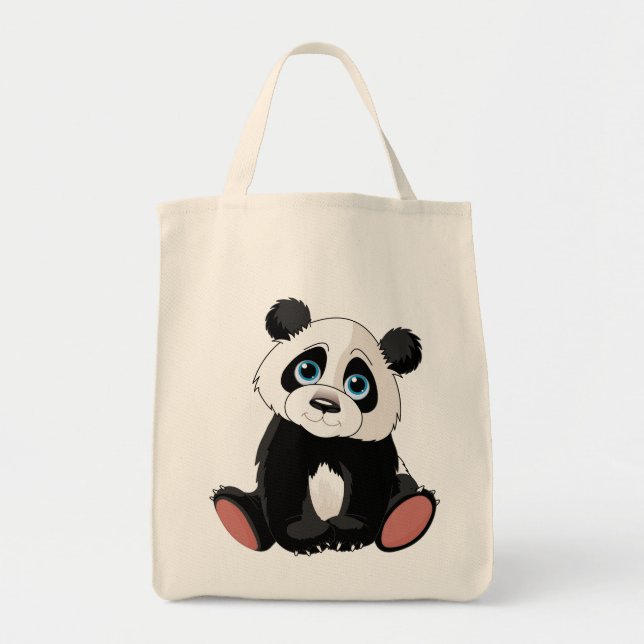 Tote Bag Ours Panda (Devant)