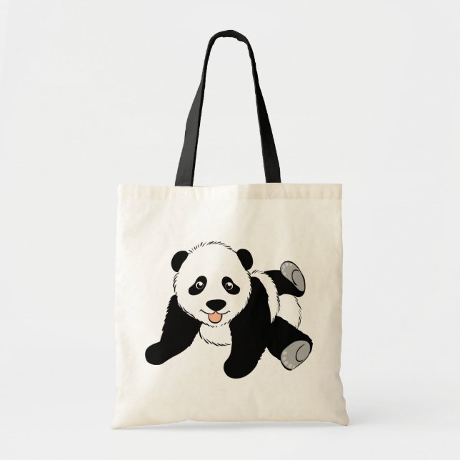 Tote Bag Ours panda mignon (Devant)