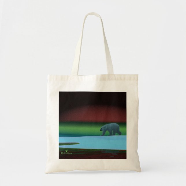 Tote Bag Ours polaire (Devant)