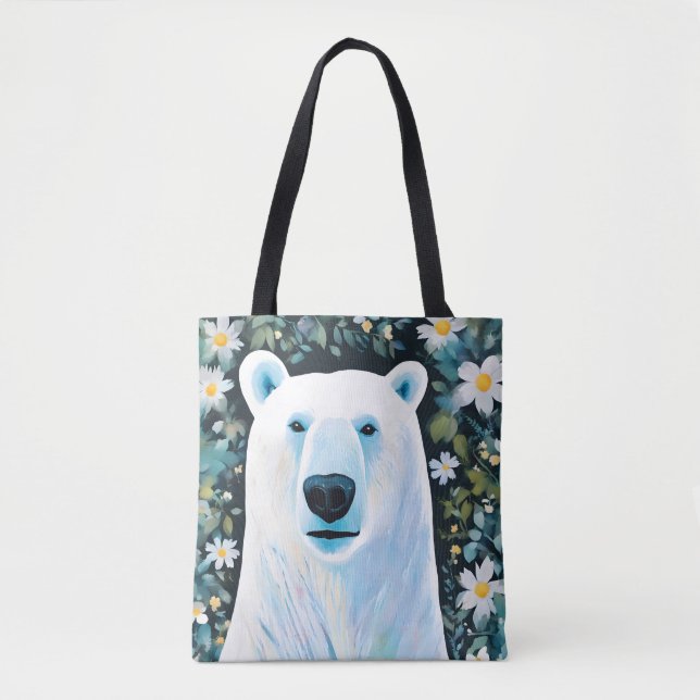 Tote Bag Ours polaire (Devant)