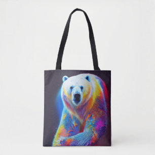 Tote Bag Ours polaire découverte d'animaux Aventure Nature