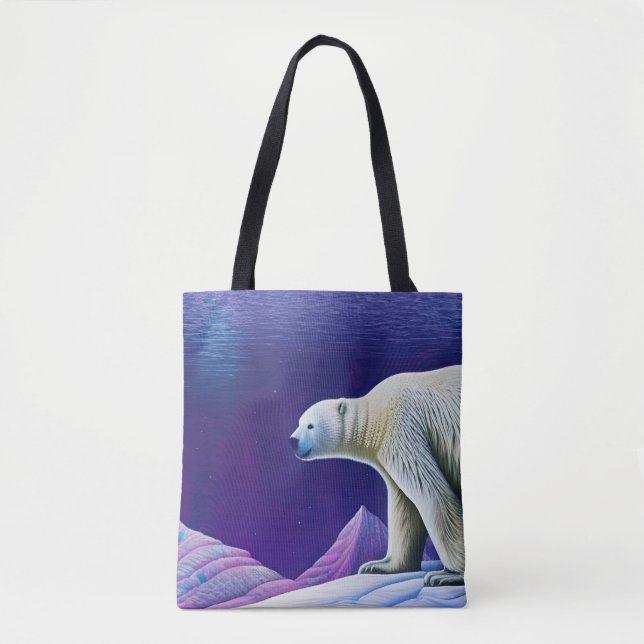 Tote Bag Ours polaire sur Icetote (Devant)