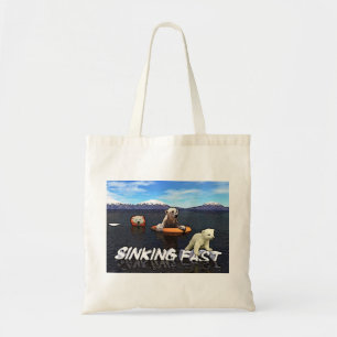 Tote Bag Ours polaires - Sinking Fast