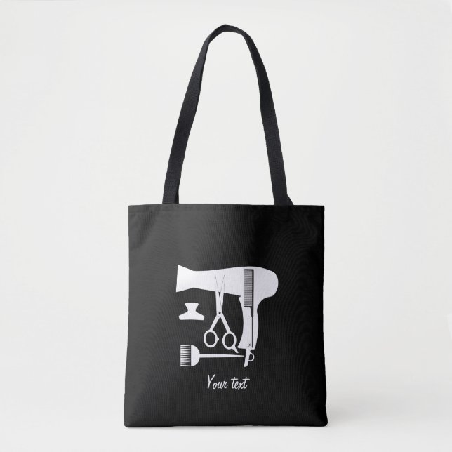 Tote Bag Outils de coiffures (Devant)
