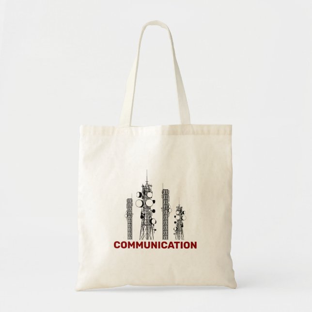 Tote Bag Outils de communication (Devant)