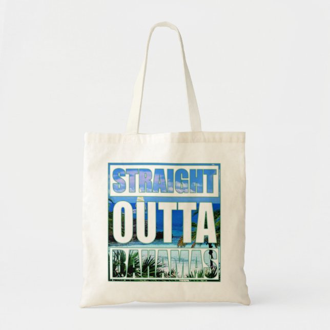 Tote Bag Outta droit Bahamas (Devant)