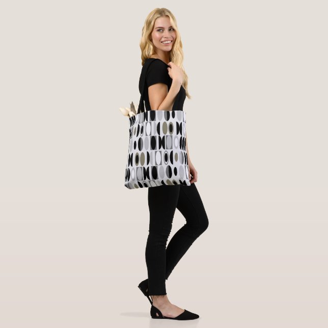 Tote Bag Ovales Art déco (Sur le modèle)