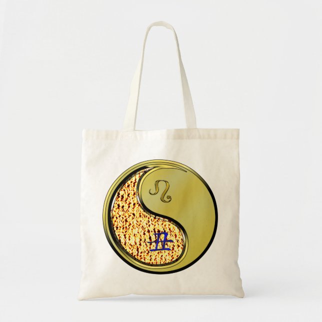 Tote Bag Ox de Leo et de Métal (Devant)