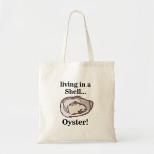 Tote Bag Oyster Shell Funny