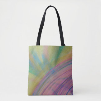 Tote Bag P9 Couleur Unique Art Abstrait