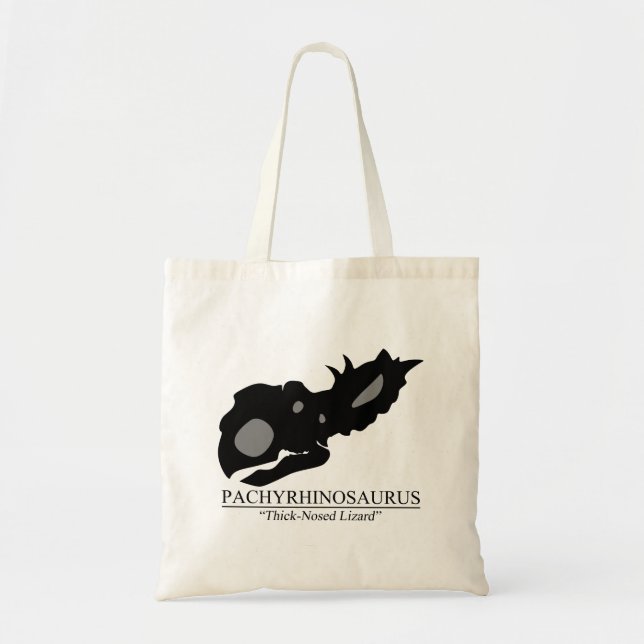 Tote Bag Pachyrhinosaure (Devant)