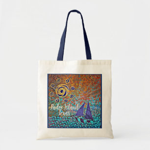 Tote Bag Padre Island Texas Sailboat et Sun