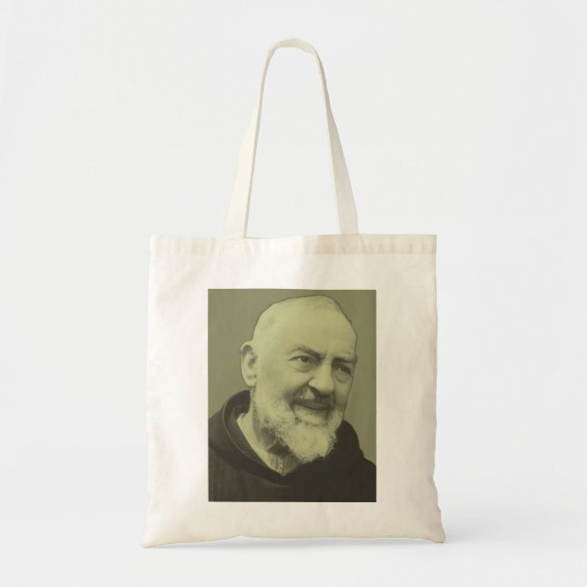Tote Bag Padre Pio de Pietrelcina (Devant)