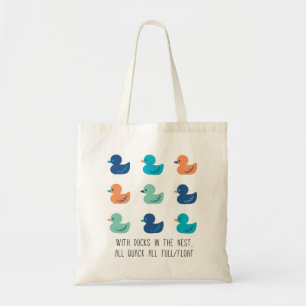 Tote Bag Pagaie mûre de canards Art II