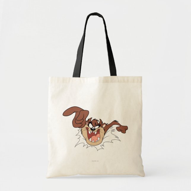 Tote Bag Page de gravure de TAZ™ (Devant)
