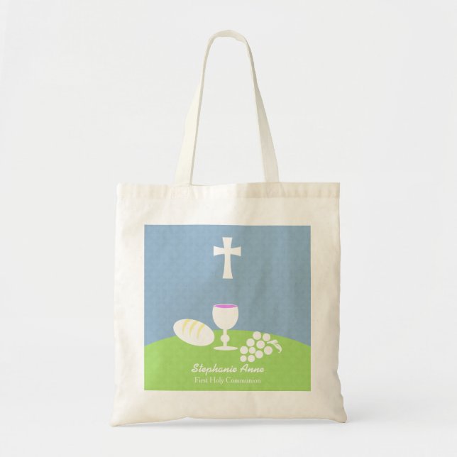Tote Bag Pain de communion de vie (Devant)