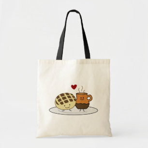 Tote Bag Pain sucré Chocolat Chocolat Chocolat chaud Poule