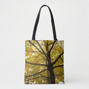Tote Bag Paire d'érables jaunes Nature d'automne